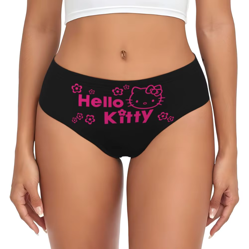 Comfort Panties Hello Kitty Cat Briefs Underpants Underwear